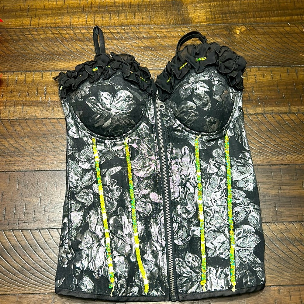 Front Zip Corset